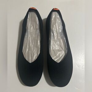 Frank Mully Women’s Black Knit Ballet Flats Size 8.5